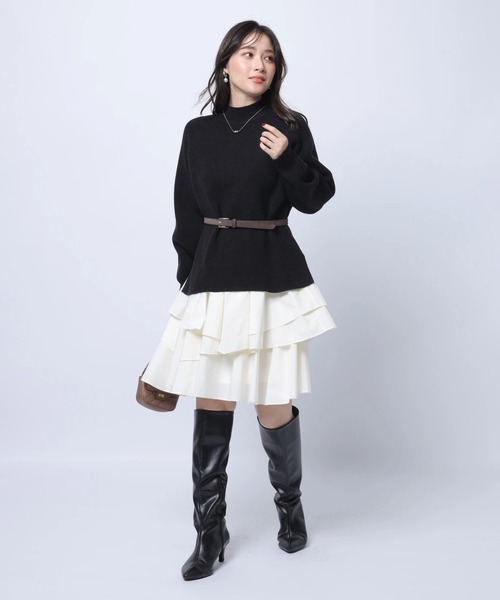 Apuweiser-riche イレヘムレイヤードミニワンピSET アプワイザー・リッシェ Apuweiser-riche イレヘムレイヤード