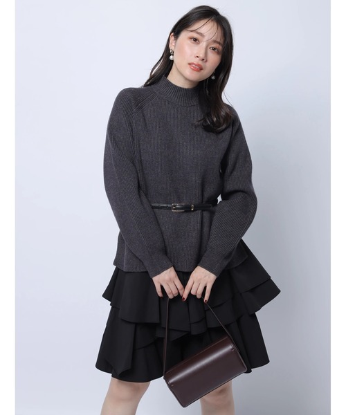 Apuweiser-riche イレヘムレイヤードミニワンピSET ルミネ限定》イレヘムレイヤードミニワンピSET | ワンピース