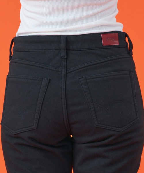 EDWIN(エドウィン)の「EDWIN LADIES 『3層構造であったかい。』デッドエアー BODY FIRE ジャージーズテーパードデニムパンツ【暖】【冬用】(デニムパンツ・レディース・ブラック/インディゴブルー/ダークインディゴブルー・X-SMALL/SMALL/MEDIUM/LARGE)」の11枚目の写真