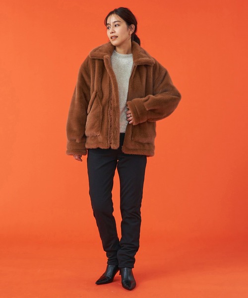EDWIN(エドウィン)の「EDWIN LADIES 『3層構造であったかい。』デッドエアー BODY FIRE ジャージーズテーパードデニムパンツ【暖】【冬用】(デニムパンツ・レディース・ブラック/インディゴブルー/ダークインディゴブルー・X-SMALL/SMALL/MEDIUM/LARGE)」の14枚目の写真