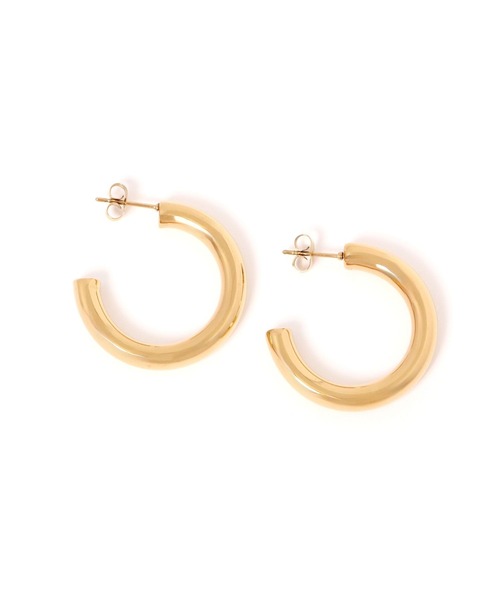 GLOBAL WORK(グローバルワーク)の「ステンレスフープピアス/600825(ピアス(両耳用)・レディース・ゴールド/シルバー・FREE)」の1枚目の写真