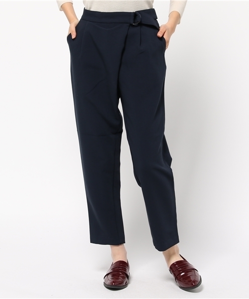 CIAOPANIC（チャオパニック）の「【Ciaopanic】フロントタックパンツ（その他パンツ・レディース・グレー/ネイビー・FREE）」の2枚目の写真