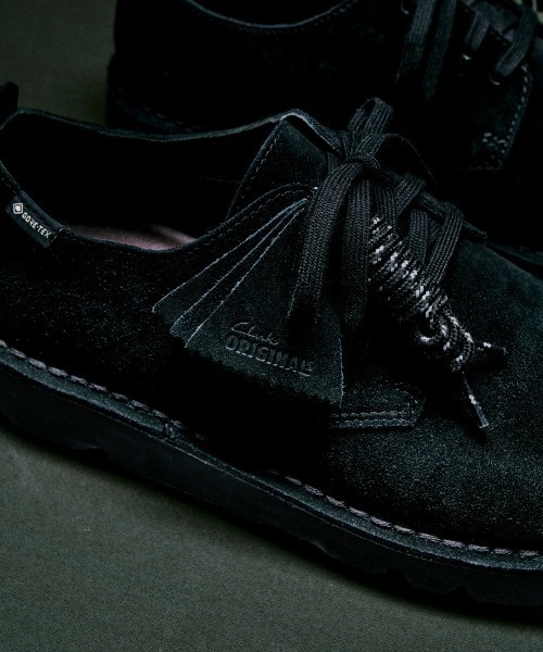 Clarks(クラークス)の「DESERT LONDON GTX 26182699(モカシン/デッキシューズ・メンズ・ブラック・6/6h/7/7h/8/8h/9/9h/10/11)」の2枚目の写真