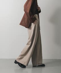 SENSE OF PLACE by URBAN RESEARCH | ヘリンボーンタックパンツ(その他パンツ)