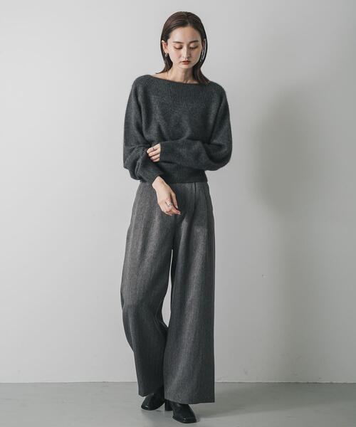 セール】ヘリンボーンタックパンツ（その他パンツ）｜SENSE OF PLACE