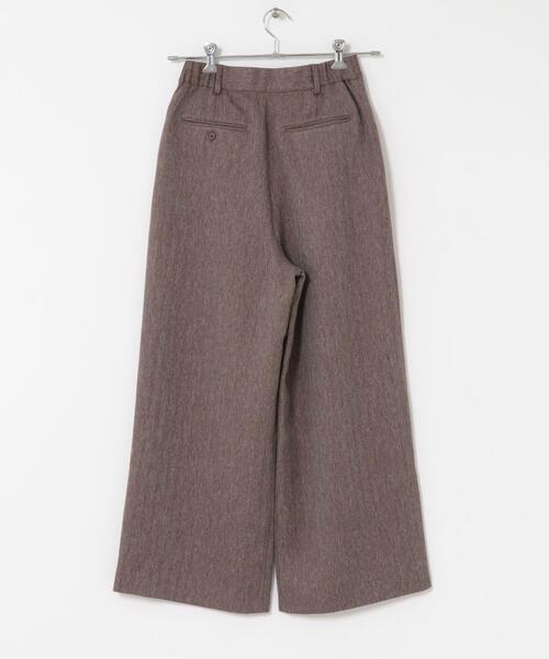 セール】ヘリンボーンタックパンツ（その他パンツ）｜SENSE OF PLACE