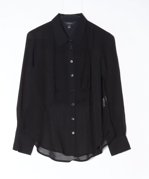 BANANA REPUBLIC FACTORY STORE(バナナリパブリック ファクトリーストア)の「BANANA REPUBLIC FACTORY STORE タキシードビブ ブラウス(シャツ/ブラウス・レディース・ホワイト/ブラック・L/M/S/XS)」の8枚目の写真