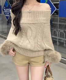 【新品未使用】ファートップス アイボリー 新品未使用】ファートップス アイボリー FURFUR （ファーファー)UMBRO