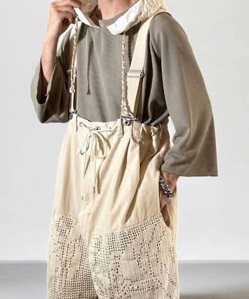 masterkey（マスターキー）の「mp14332-GDC-VINTAGE-PT サロペットパンツ(MK26S-P-10)（サロペット/オーバーオール・メンズ・ベージュ系その他・FREE）」の5枚目の写真