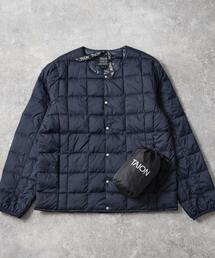 TAION（タイオン）の「【TAION/タイオン】ベーシック クルーネックボタン インナーダウンジャケット（ダウンジャケット/コート）」