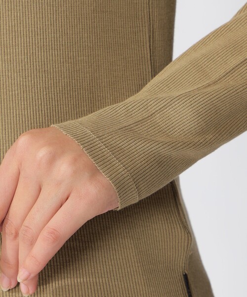 ECOALF（エコアルフ）の「SINES リブ ロンT / SINES LONG SLEEVE T-SHIRTS（Tシャツ/カットソー・レディース・イエロー系その他6/チャコールグレー・M/S）」の13枚目の写真