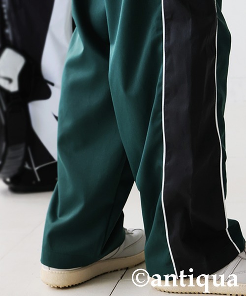 antiqua(アンティカ)の「【STCH】配色パンツ(その他パンツ・レディース・グリーン/ブラック・LXL/ML)」の10枚目の写真