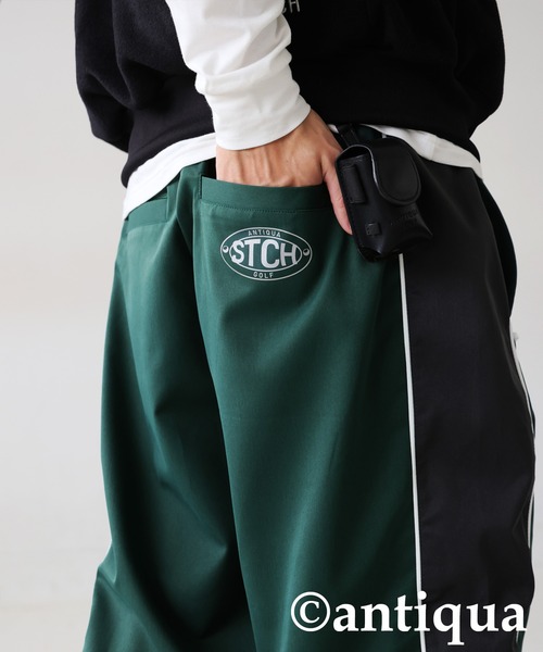 antiqua(アンティカ)の「【STCH】配色パンツ(その他パンツ・レディース・グリーン/ブラック・LXL/ML)」の11枚目の写真