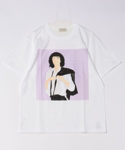 FACTOTUM(ファクトタム)の「【FACTOTUM】 Musician-T Patty(Tシャツ/カットソー・メンズ・ホワイト/ブラック・46/48)」の1枚目の写真