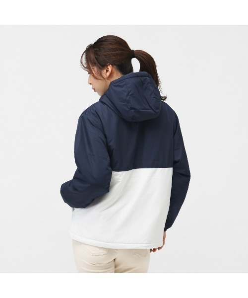 FILA(フィラ)の「【別注】フィラ FILA レディース中綿ウィンドジャケット 限定コラボ(ダウンジャケット/コート・レディース・ネイビー/スモークピンク/ブラック・S/M/L/XL)」の13枚目の写真