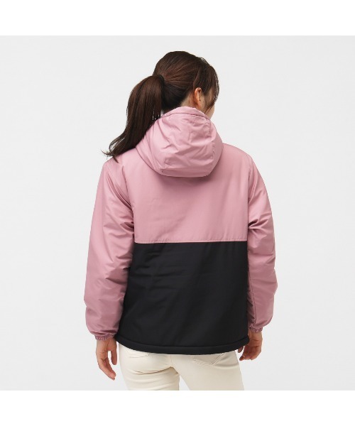 FILA(フィラ)の「【別注】フィラ FILA レディース中綿ウィンドジャケット 限定コラボ(ダウンジャケット/コート・レディース・ネイビー/スモークピンク/ブラック・S/M/L/XL)」の8枚目の写真