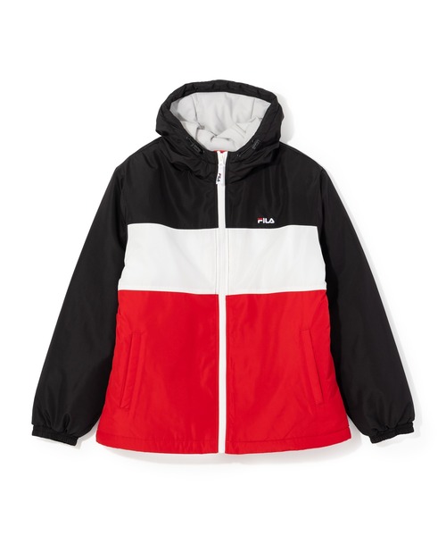 FILA(フィラ)の「【別注】フィラ FILA レディース中綿ウィンドジャケット 限定コラボ(ダウンジャケット/コート・レディース・ネイビー/スモークピンク/ブラック・S/M/L/XL)」の9枚目の写真