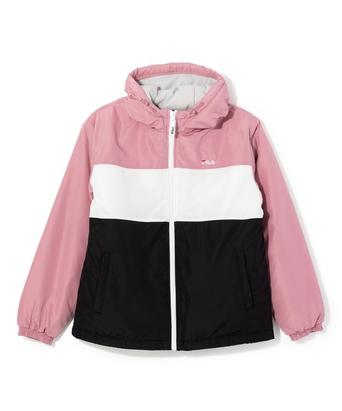FILA(フィラ)の「【別注】フィラ FILA レディース中綿ウィンドジャケット 限定コラボ(ダウンジャケット/コート・レディース・ネイビー/スモークピンク/ブラック・S/M/L/XL)」の11枚目の写真