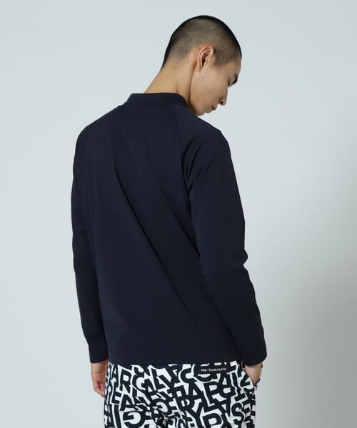 PEARLY GATES（パーリーゲイツ）の「【PGG】【直営店舗&公式オンライン限定】超KARUISHI長袖ハイネックカットソー (MENS)（Tシャツ/カットソー・メンズ・ホワイト/ネイビー・MEDIUM/LARGE/X-LARGE）」の11枚目の写真