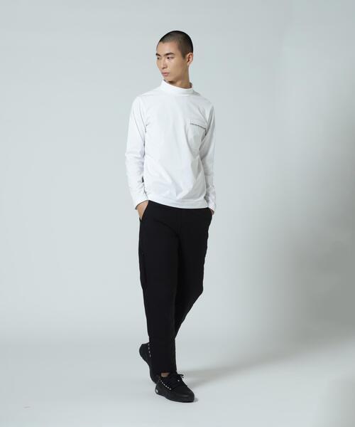 PEARLY GATES（パーリーゲイツ）の「【PGG】【直営店舗&公式オンライン限定】超KARUISHI長袖ハイネックカットソー (MENS)（Tシャツ/カットソー・メンズ・ホワイト/ネイビー・MEDIUM/LARGE/X-LARGE）」の16枚目の写真