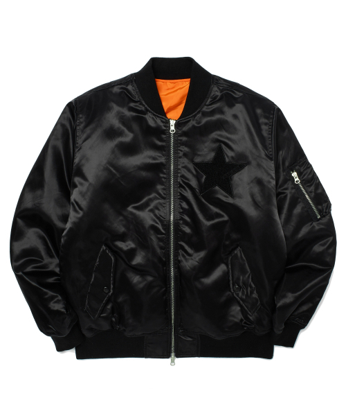 WKNDRS(ウィーキャンドース)の「W FLIGHT JK (BLACK)(ブルゾン・レディース・その他・LARGE/X-LARGE/MEDIUM)」の1枚目の写真