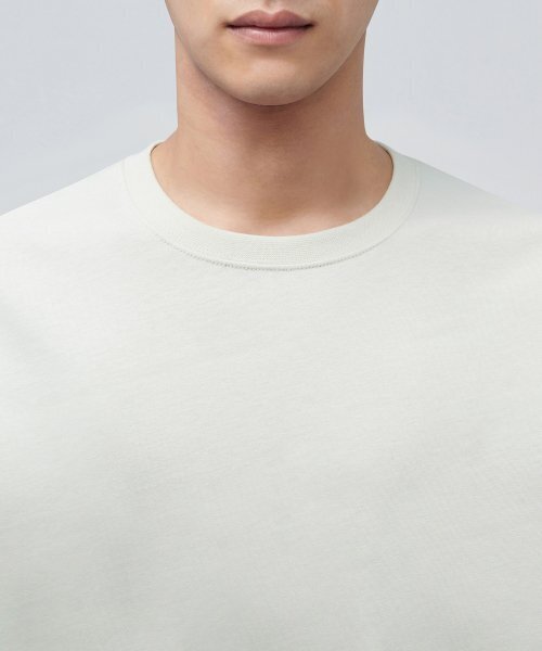 MUSINSA STANDARD（ムシンサスタンダード）の「ベーシッククルーネックTシャツ [ダスティクリーム]（Tシャツ/カットソー・メンズ・その他・XX-LARGE/XXX-LARGE/SMALL/MEDIUM/LARGE/X-LARGE）」の3枚目の写真