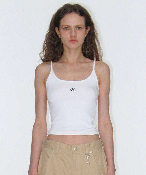 ROCKCAKE(ロックケーキ)の「Square Logo String Sleeveless - White(Tシャツ/カットソー・レディース・その他・SMALL)」の1枚目の写真