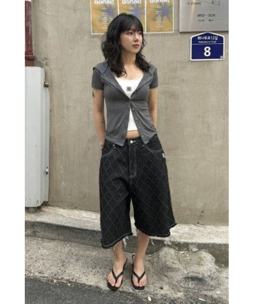 ROCKCAKE(ロックケーキ)の「Square Logo String Sleeveless - White(Tシャツ/カットソー・レディース・その他・SMALL)」の11枚目の写真