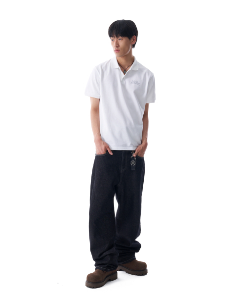 AAKAM(アーカム)の「Waist Contrast Denim Pants (Black)(デニムパンツ・レディース・その他・1/2)」の9枚目の写真