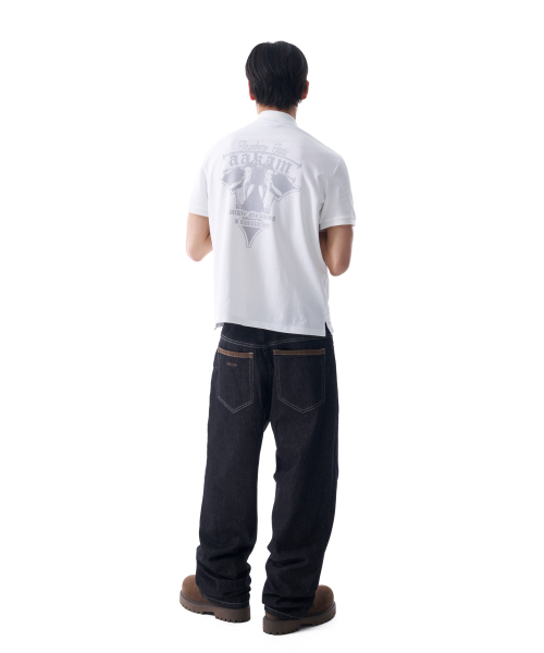 AAKAM(アーカム)の「Waist Contrast Denim Pants (Black)(デニムパンツ・レディース・その他・1/2)」の10枚目の写真