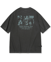 キャッツアイピグメント半袖Tシャツスモークブラック