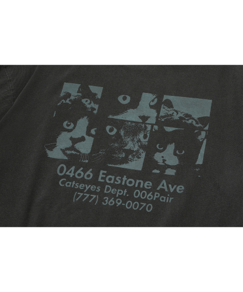CPGN STUDIO(コンパーニョ)の「キャッツアイピグメント半袖Tシャツスモークブラック(Tシャツ/カットソー・レディース・その他・LARGE/MEDIUM)」の7枚目の写真