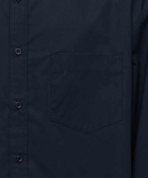 MUSINSA STANDARD(ムシンサスタンダード)の「特大ポプリンシャツ【ネイビー】(シャツ/ブラウス・メンズ・その他・XX-LARGE/SMALL/MEDIUM/LARGE/X-LARGE)」の7枚目の写真