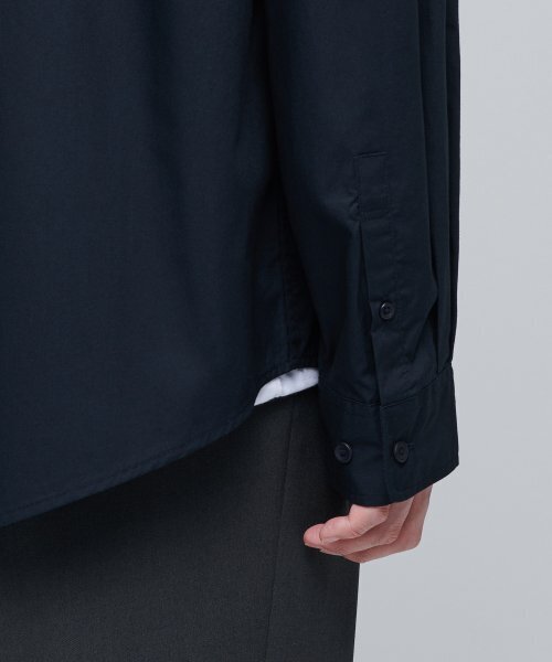 MUSINSA STANDARD(ムシンサスタンダード)の「特大ポプリンシャツ【ネイビー】(シャツ/ブラウス・メンズ・その他・XX-LARGE/SMALL/MEDIUM/LARGE/X-LARGE)」の8枚目の写真