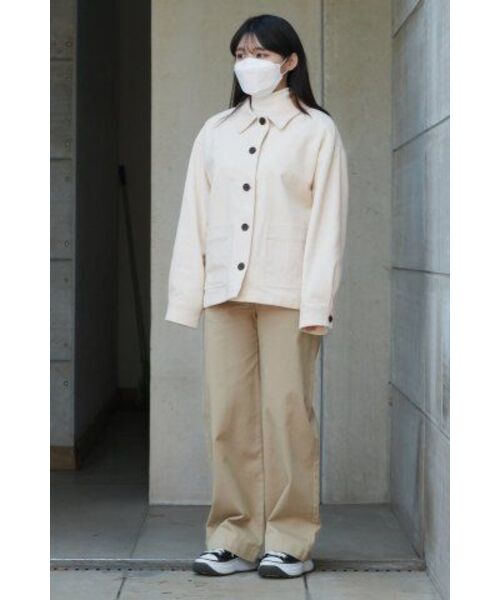 MUSINSA STANDARD WOMAN（ムシンサスタンダードウーマン）の「レディースワイドCcinoパンツ[ベージュ]（その他パンツ・レディース・その他・30/24/25/26/27/28/29）」の10枚目の写真
