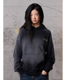 Verdnt（バーダント）の「Pigment Dyed Washed Hooded T-Shirt [Navy]（パーカー・メンズ）」