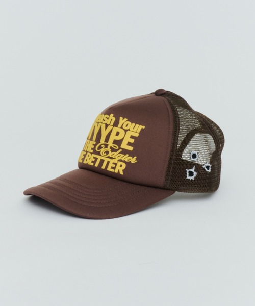 DTYYPE(ドタイプ)の「パフプリントメッシュキャップ(キャップ・レディース・ブラック/レッド/ブラウン・FREE)」の11枚目の写真