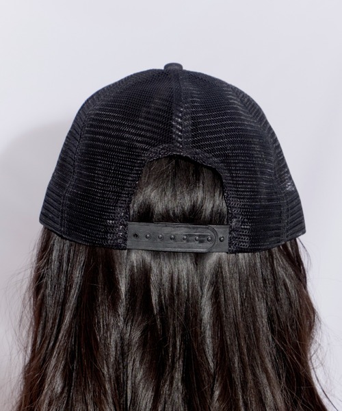 DTYYPE(ドタイプ)の「パフプリントメッシュキャップ(キャップ・レディース・ブラック/レッド/ブラウン・FREE)」の18枚目の写真