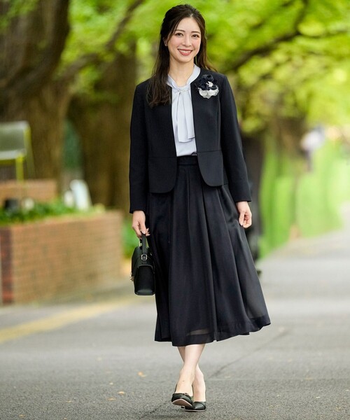 ANY SIS（エニィスィス）の「【4WAY】長袖 ボウブラウス（シャツ/ブラウス・レディース・ホワイト系/スカイブルー系・MEDIUM）」の11枚目の写真