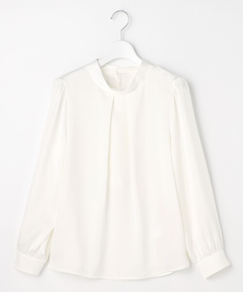 ANY SIS（エニィスィス）の「【4WAY】長袖 ボウブラウス（シャツ/ブラウス・レディース・ホワイト系/スカイブルー系・MEDIUM）」の16枚目の写真