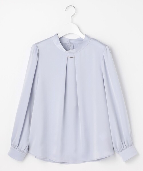 ANY SIS（エニィスィス）の「【4WAY】長袖 ボウブラウス（シャツ/ブラウス・レディース・ホワイト系/スカイブルー系・MEDIUM）」の20枚目の写真
