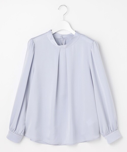 ANY SIS（エニィスィス）の「【4WAY】長袖 ボウブラウス（シャツ/ブラウス・レディース・ホワイト系/スカイブルー系・MEDIUM）」の22枚目の写真