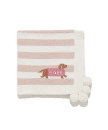 gelato pique｜ジェラート ピケのブランケット（ピンク/桃色系）通販