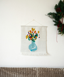 journal standard Furniture （ジャーナルスタンダードファニチャー）の「【ヒラノトシユキ】JSF別注 KNIT TAPESTRY　タペストリー（フォトフレーム）」