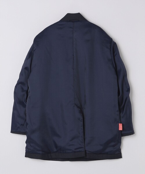 SHIPS Colors:〈撥水・防風〉sorona(R) 中綿 ステンカラーコート