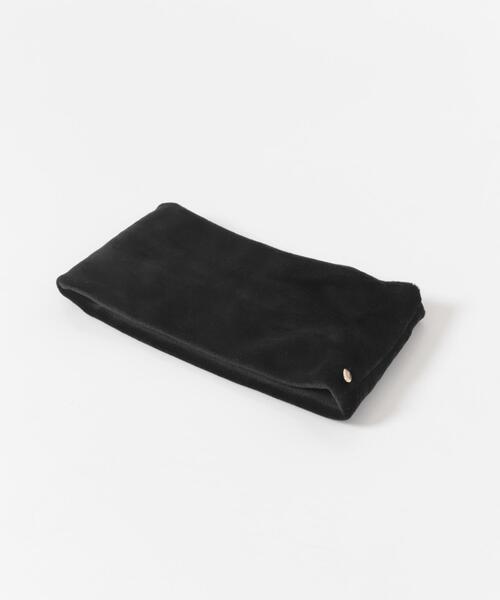 SMELLY(スメリー)の「ベロアワイドヘアバンド(ヘアバンド・レディース・ダークブラウン/ブラック・-)」の5枚目の写真