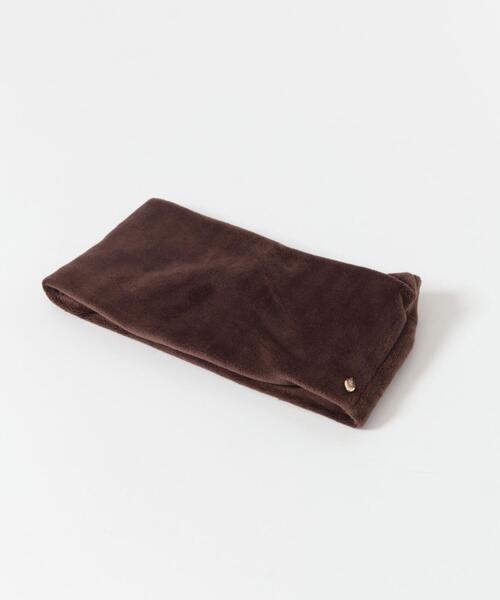 SMELLY(スメリー)の「ベロアワイドヘアバンド(ヘアバンド・レディース・ダークブラウン/ブラック・-)」の12枚目の写真