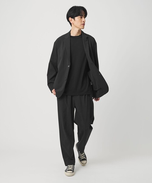 BEAUTY&YOUTH UNITED ARROWS（ビューティーアンドユースユナイテッドアローズ）の「360°MASTER バルーン イージーパンツ NO.9 セットアップ対応 ストレッチ ウォッシャブル（その他パンツ・メンズ・ダークグレー/ベージュ/ブラック・S/M/L/XL）」の6枚目の写真