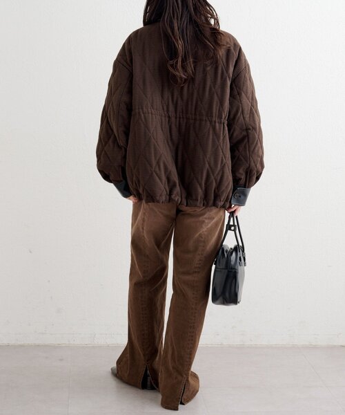 Kastane（カスタネ）の「【一部店舗限定】B キルティングジャケット（その他アウター・レディース・ブルー/ブラウン・FREE）」の14枚目の写真