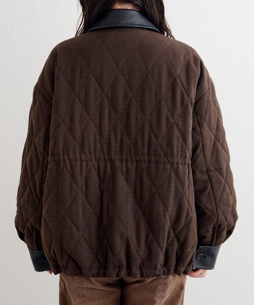 Kastane（カスタネ）の「【一部店舗限定】B キルティングジャケット（その他アウター・レディース・ブルー/ブラウン・FREE）」の17枚目の写真